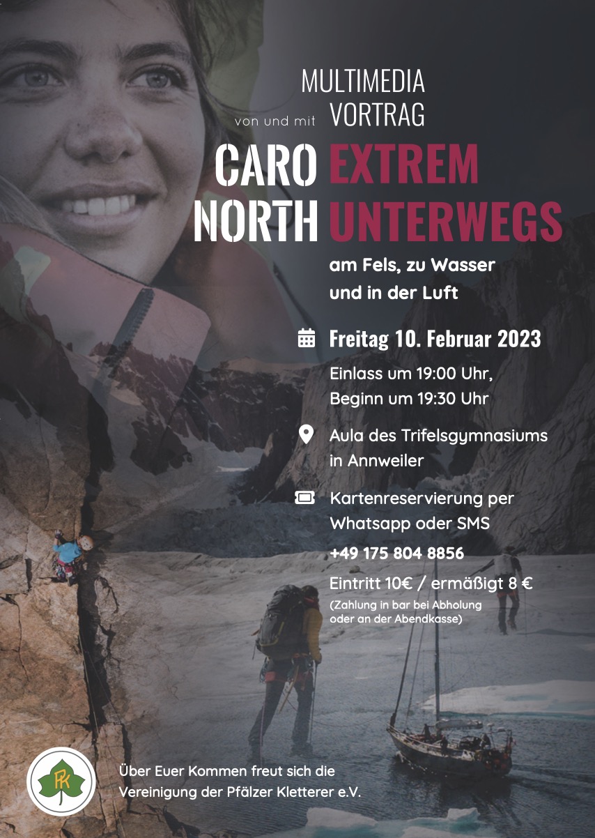 Ankündigung: Caro North Vortrag Ankündigung: Caro North Vortrag